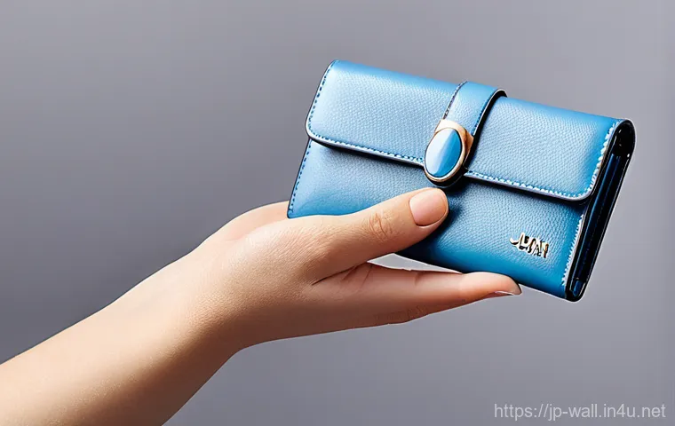 브랜드별 지갑 세일 정보 - **Prompt 2: Functional Chic - Modern Mini Wallet in Action**
    "A modern, well-dressed individual,...
