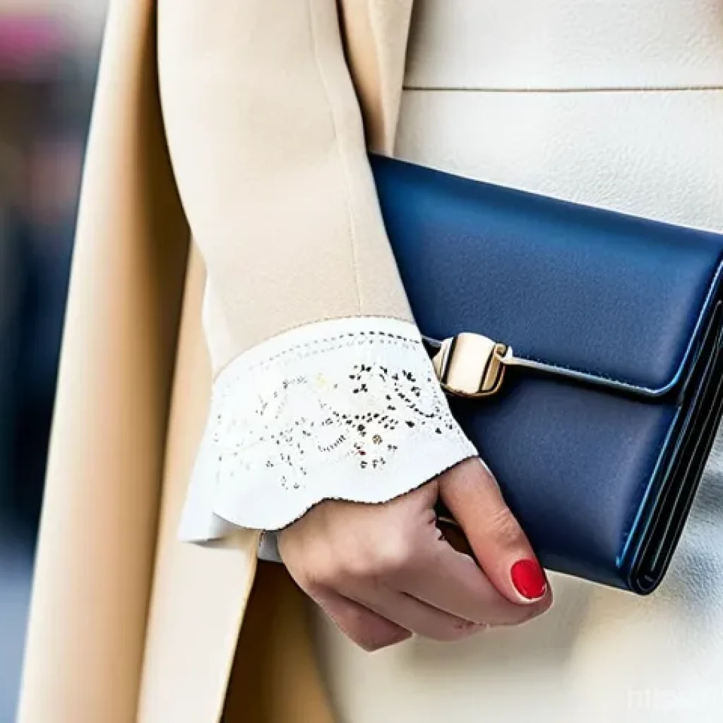 페라가모 간치니 미니 지갑과 플랩 지갑 비교 - **Prompt for a Ferragamo Gancini Mini Wallet:**
    "A sophisticated Japanese woman in her late 20s ...